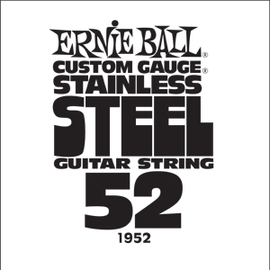 Струна для электрогитар ERNIE BALL .052 Stainless Steel P01952, фото 